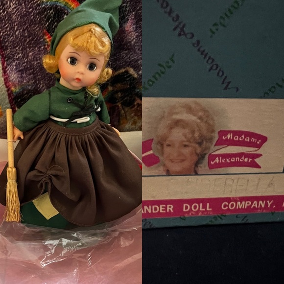 NIB VINTAGE MADAME ALEXANDER DOLLS RAPUNZEL GLENDA GOOD WITCH CINDERELLA etc - Picture 7 of 10